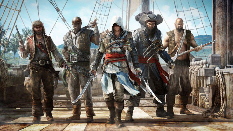 Assassin's Creed IV Black flag-nhân vật