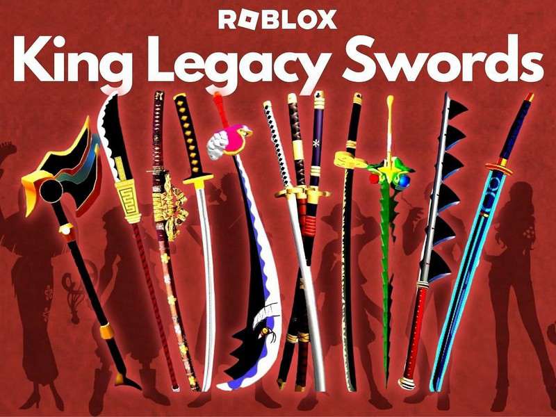 vũ khí trong game king legacy